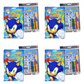 Pack of 4 Sonic the Hedgehog Grab n Go Play Pack