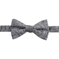 Ryan Seacrest Distinction Mens Atwood Paisley Formal Bow Tie Gray O/S