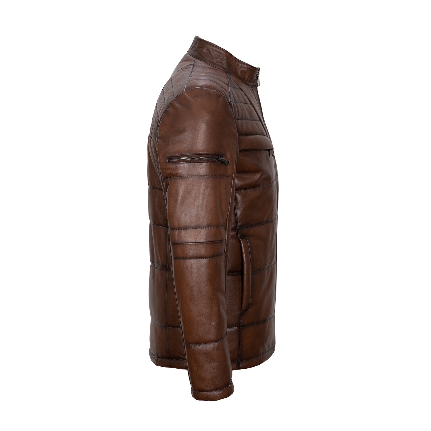 Quilted Jacket // Light Brown