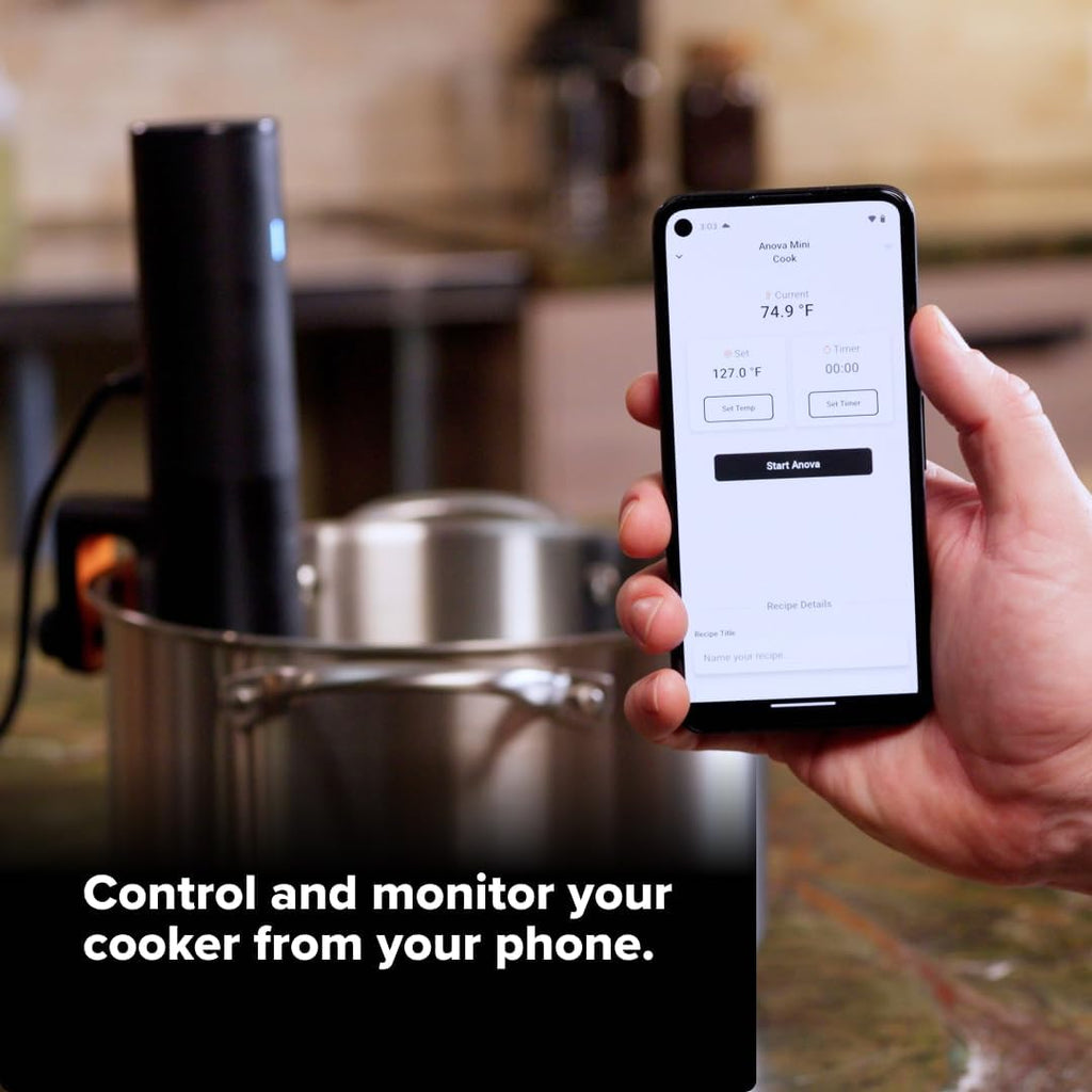 Anova Precision Cooker Mini 850W Sous Vide Black