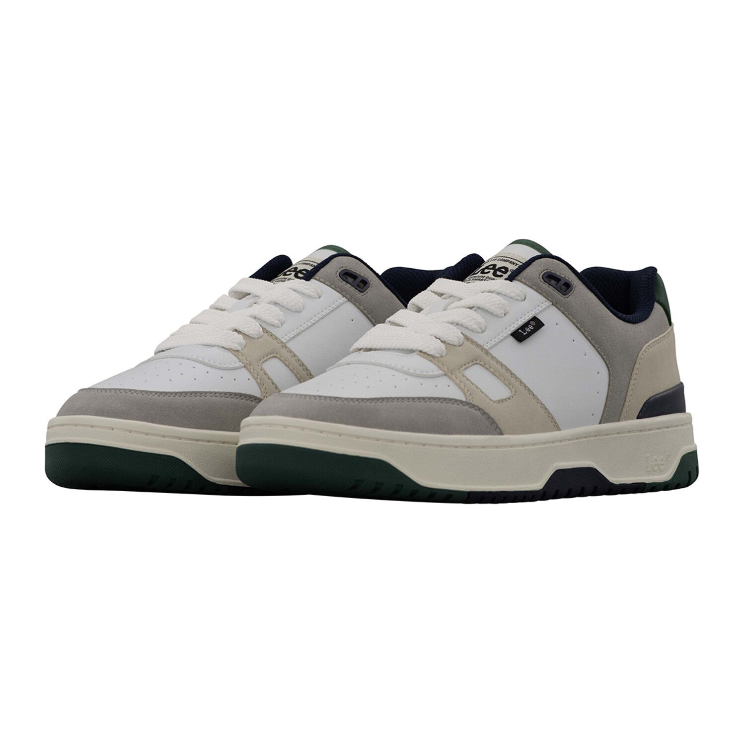 Cortland // White + Natural + Green