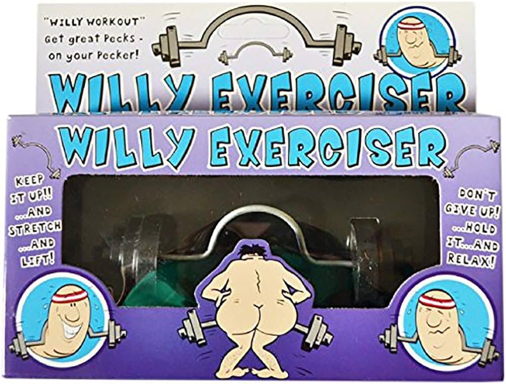 🏋️‍♂️ Willy Exerciser – Hilarious Gag Gift for Men’s “Private Training”