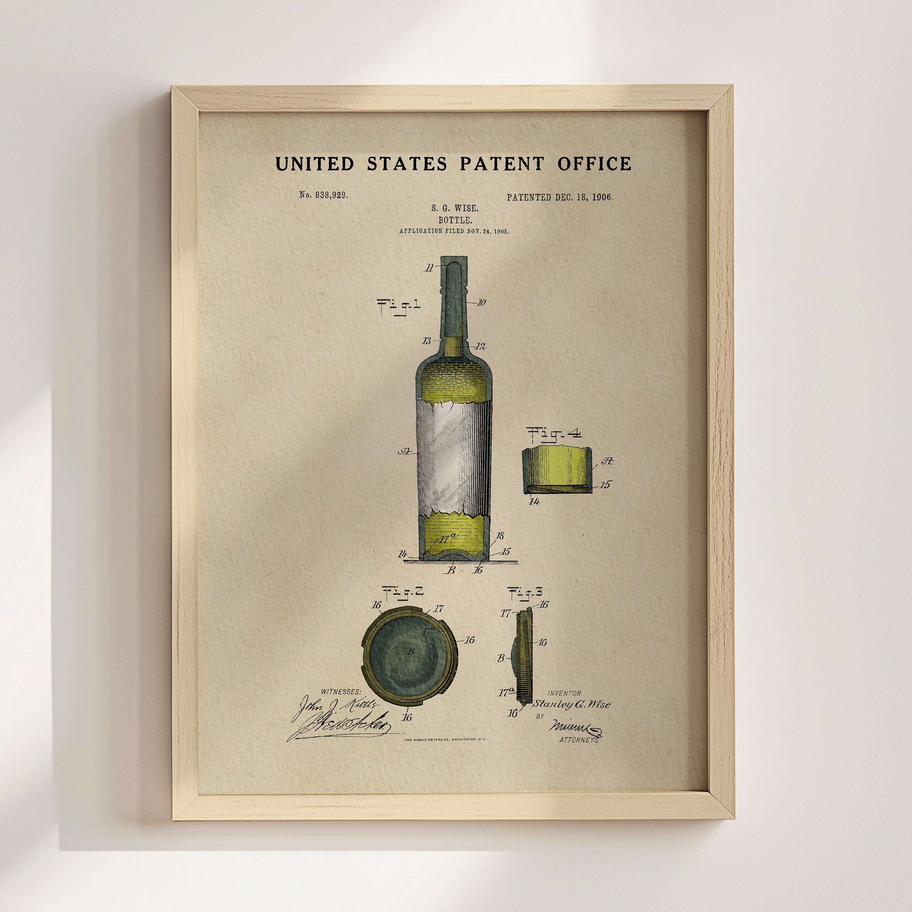Wine Bottle (1906)