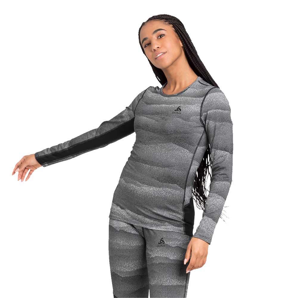 Odlo Women's Whistler ECO Long Sleeve Baselayer Top Black