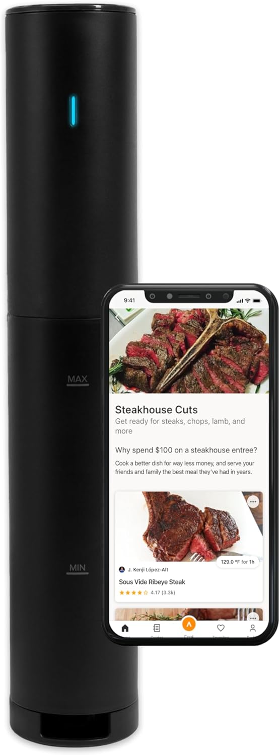 Anova Precision Cooker Mini 850W Sous Vide Black