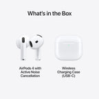 Apple AirPods 4 With Active Noise Cancellation