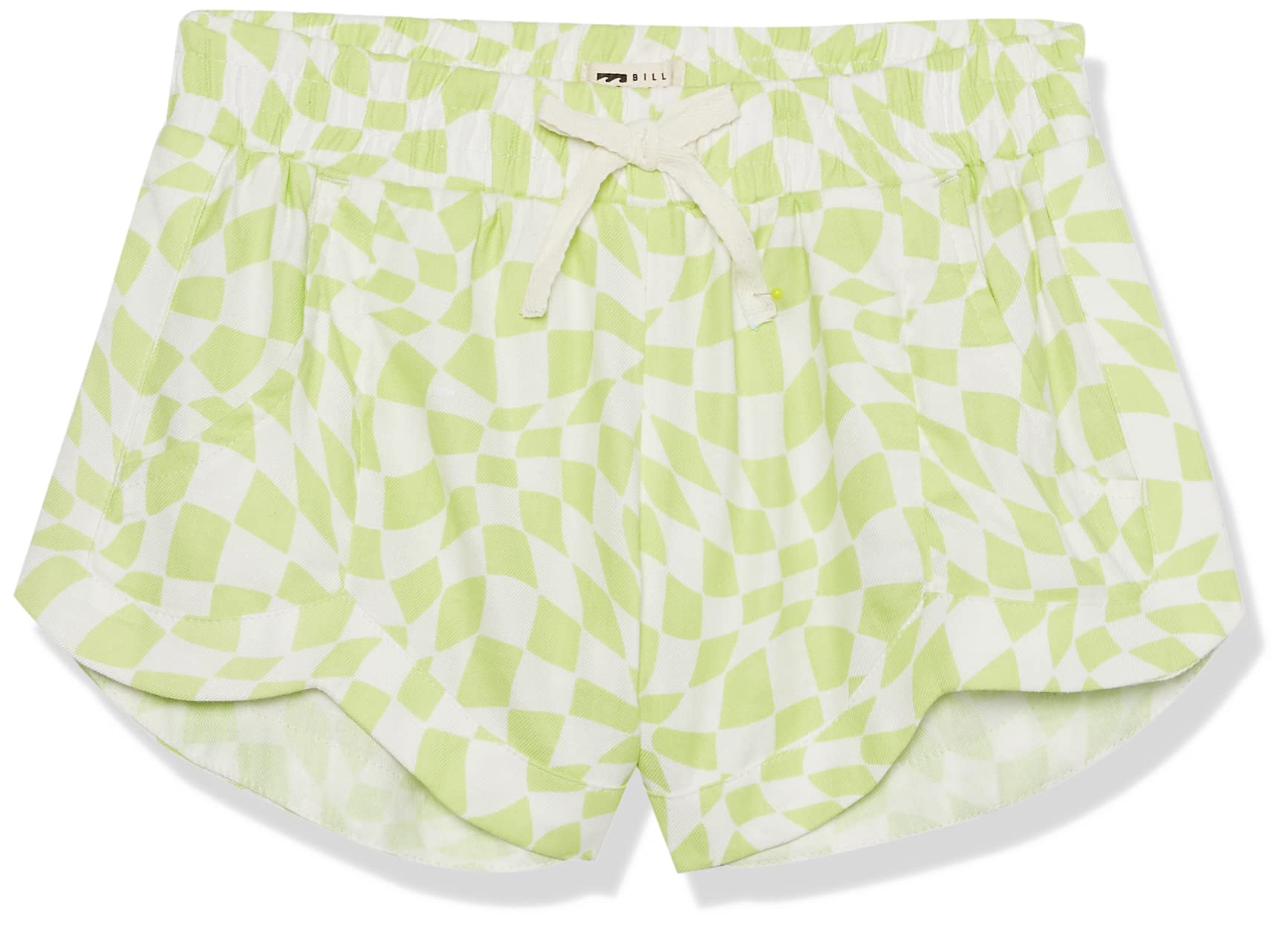 Billabong Girls Mad for You Shorts - Light Lime