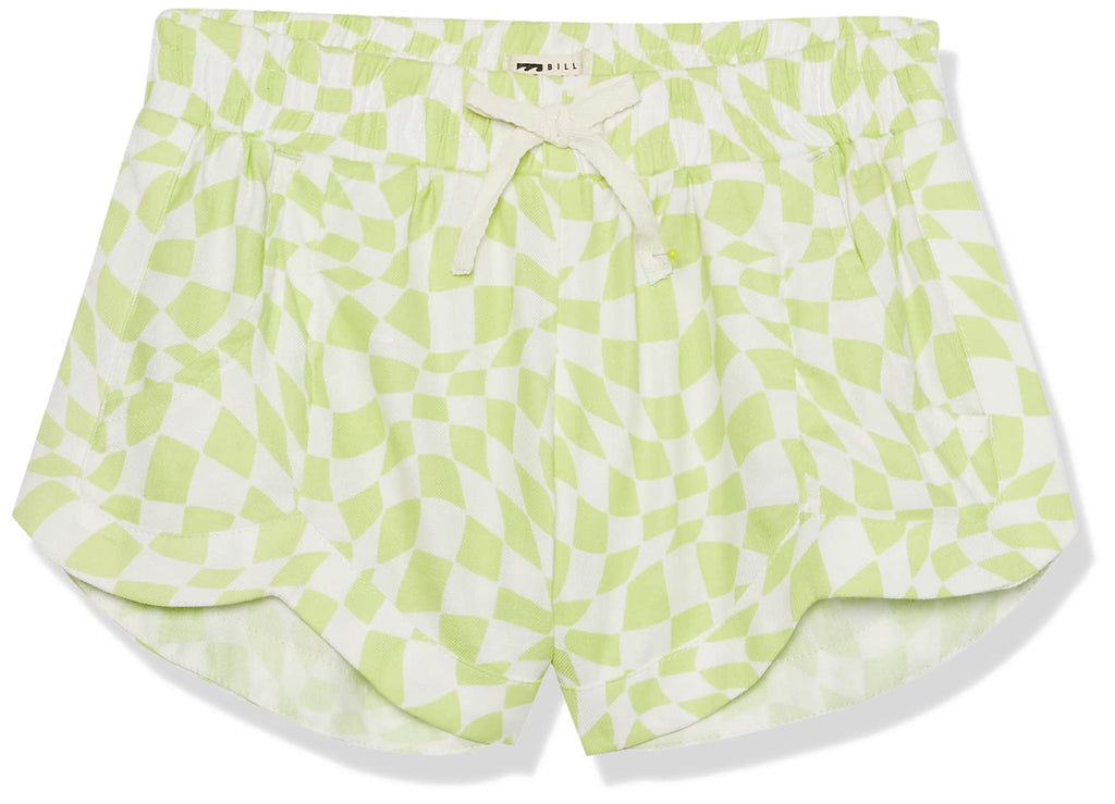Billabong Girls Mad for You Light Lime Shorts