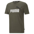 PUMA Mens Graphic Crewneck T-Shirt Green L