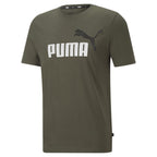 PUMA Mens Graphic Crewneck T-Shirt Green L