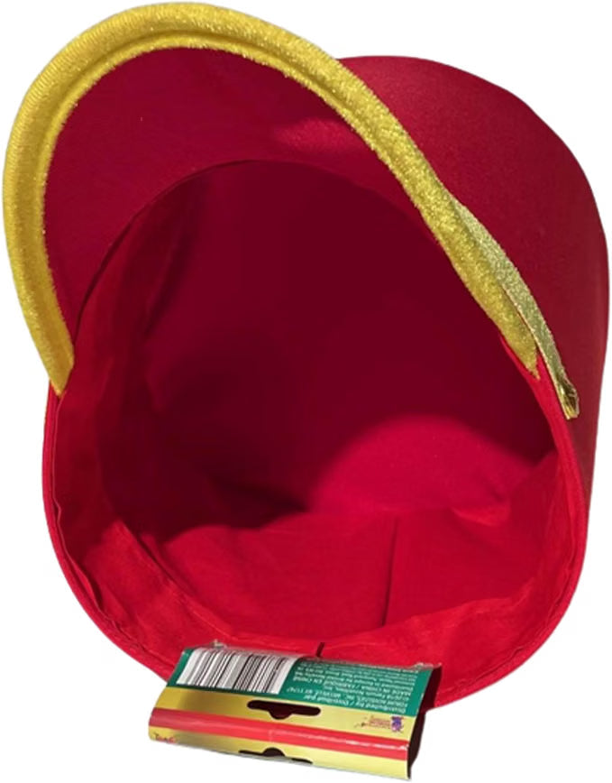 Nutcracker Adult Red Deluxe Toy Soldier Hat