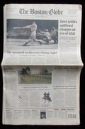 Joe DiMaggio Yankees Death March 9, 1999 The Boston Globe Newspaper 185389
