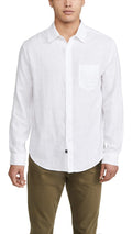 Rails Men's Wyatt Shirt, White, XXL