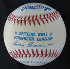 Jim Mann Autographed OML Baseball Houston Astros 179492