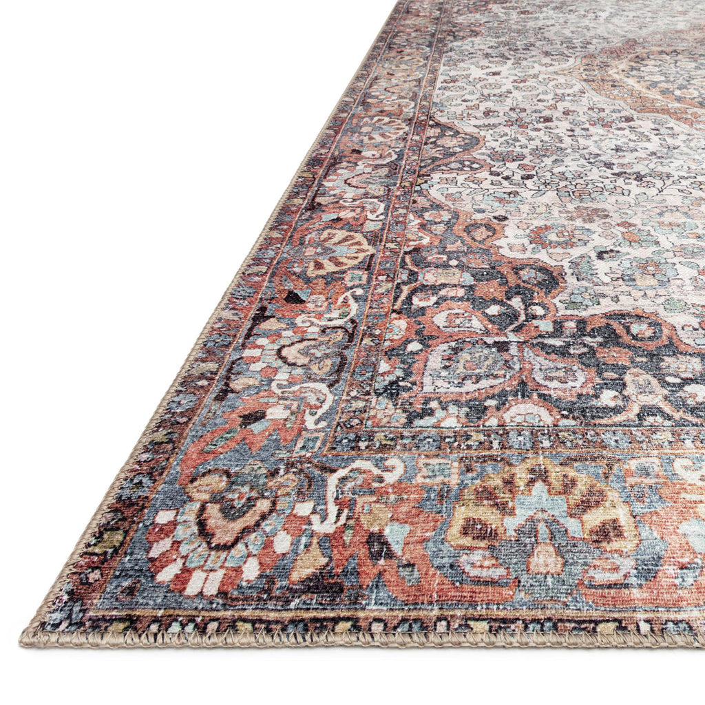 Wynter Oriental Area Rug // Red + Multicolor