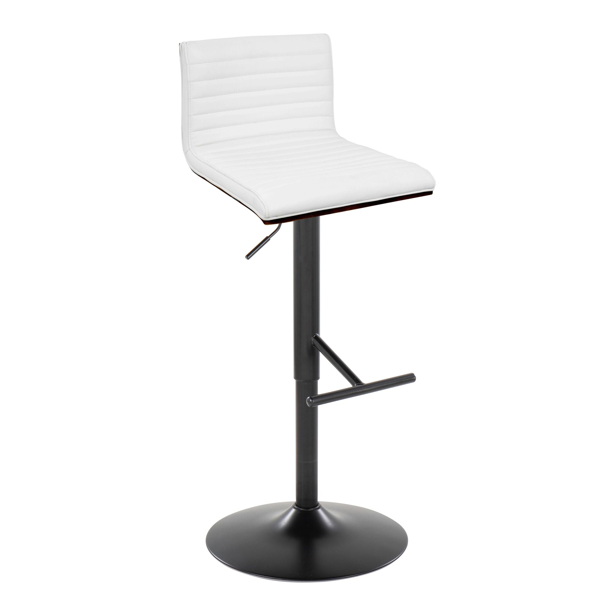 Mason - Contemporary Adjustable Barstool With Swivel (Set of 2)