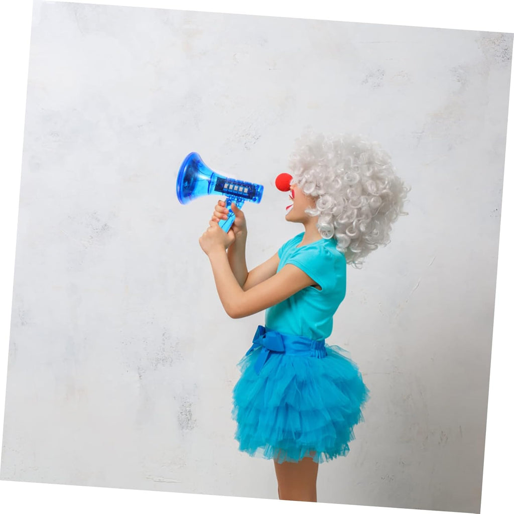 Voice Changer Megaphone Toy – 10 Funny Sound Effects Bullhorn Mic – Kids & Adult