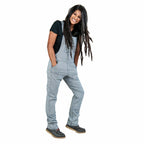 Women's Freshley Overalls - Indigo Stripe