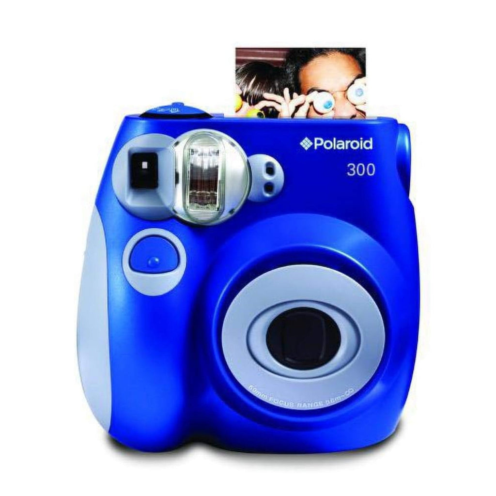 Polaroid 300 Blue  Point and Shoot Film Camera
