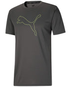Puma Men's Performance Cat T-Shirt Black Size XX-Large
