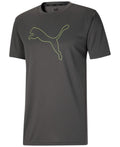 Puma Men's Performance Cat T-Shirt Black Size XX-Large
