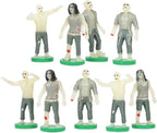 Itty Bitty Zombies (Bag of 9) - Mini Gow in Dark Figurines - Archie McPhee