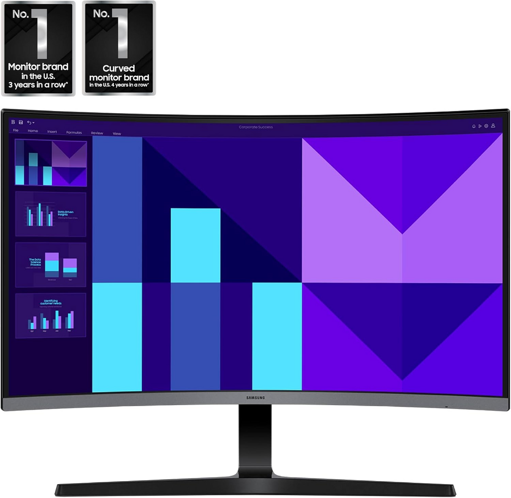 Samsung 32" Essential S3 S39GD Curved Full HD 100Hz Monitor