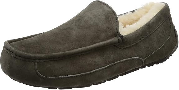 Men's Ascot Sheepskin Suede Slipper