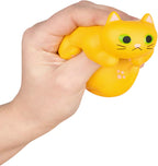 Purrrly Kitty Cat in a Box (choose color) Stress Squeeze Squish - Archie McPhee