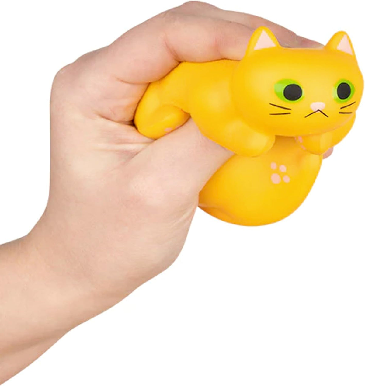 Purrrly Kitty Cat in a Box (choose color) Stress Squeeze Squish - Archie McPhee