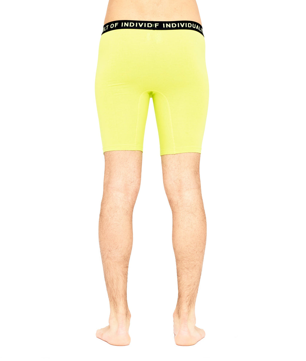 CULT BRIEFS  2 PACK "FALLEN ANGELS" PRINT/SAFTEY GREEN SOLID