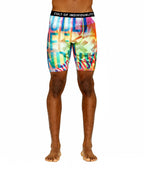 CULT BRIEFS  2 PACK "PARADISE" PRINT/SURF BLUE SOLID