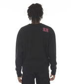 Crew Neck Fleece In Black