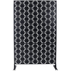 Outdoor & Indoor Metal Privacy Freestanding Decorative Screen