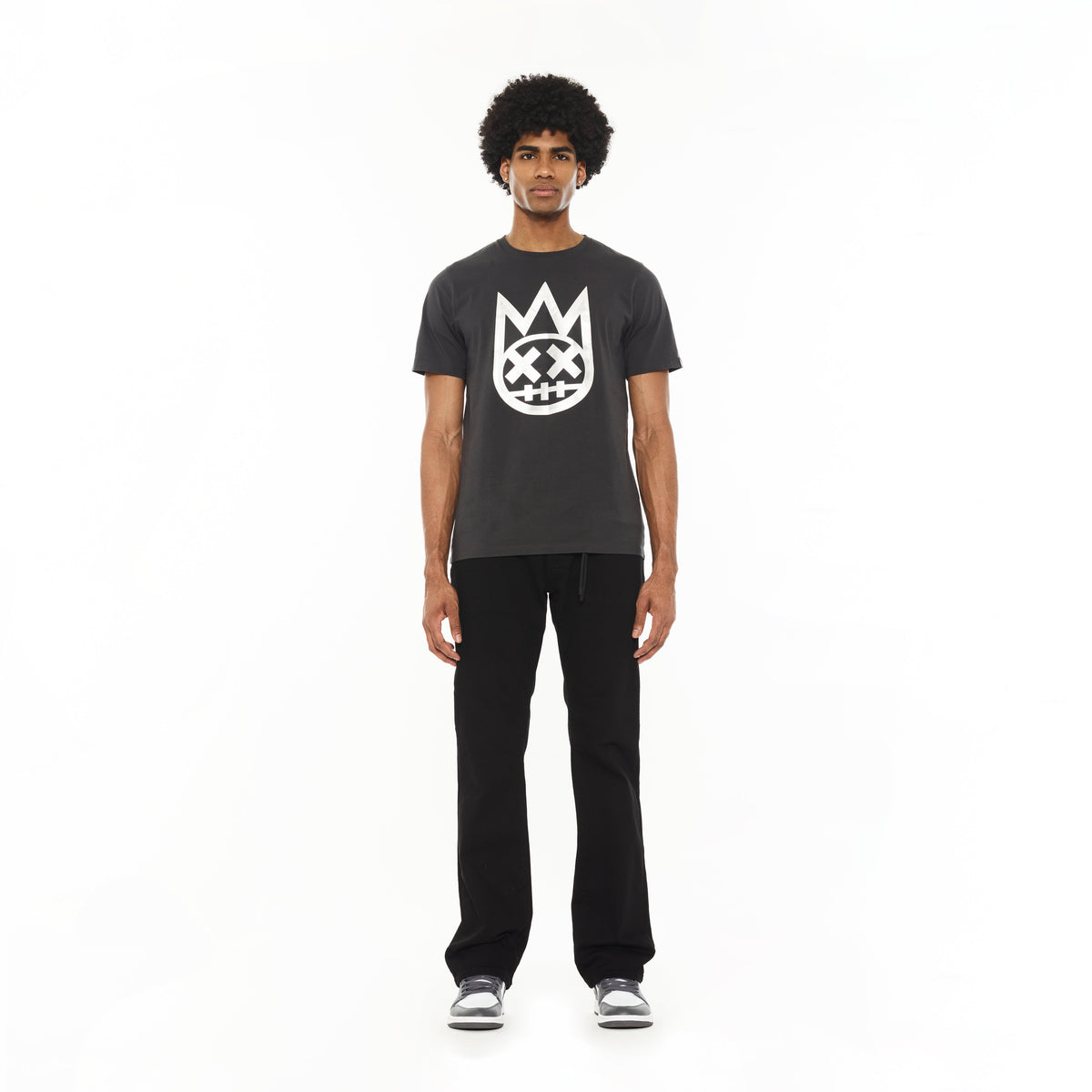 Cult's Rebel Straight Jeans in Solid Black