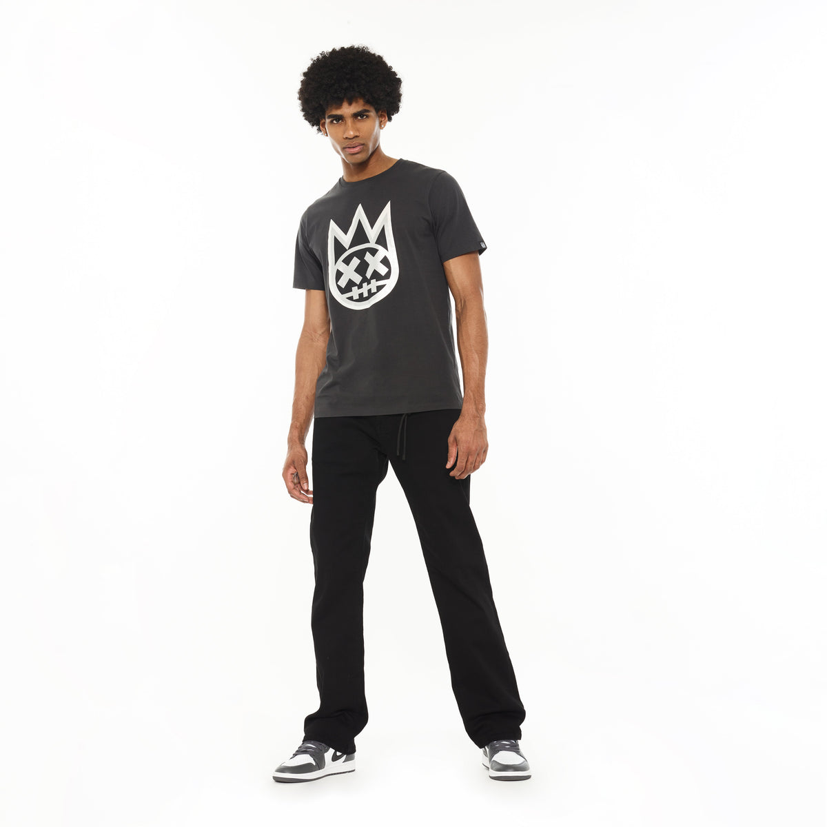 Cult's Rebel Straight Jeans in Solid Black
