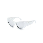 Balenciaga Silver Sunglasses Women