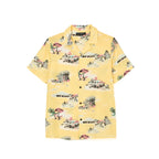 Cult's Cuban Short Sleeve Woven Shirt in Senshi