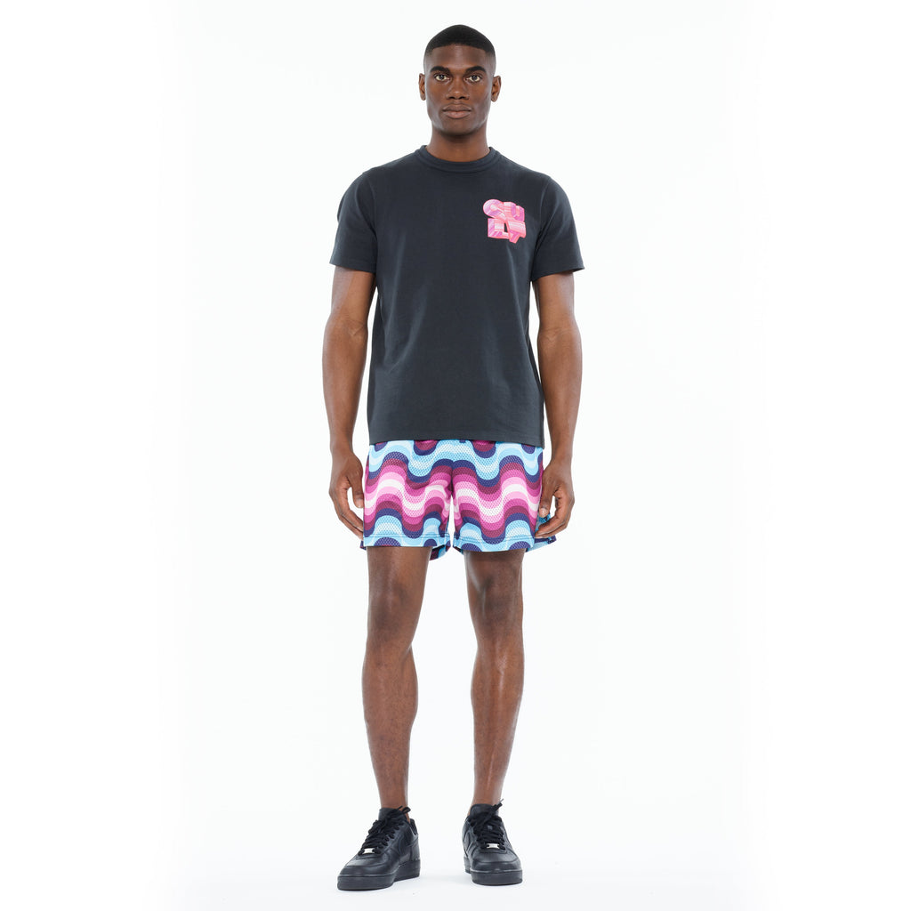 Cult's Mesh Shorts in Blue Wave