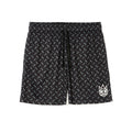 Cult's Mesh Shorts in Diamond Plate