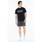 Cult's Mesh Shorts in Diamond Plate