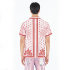 Cult's Cuban Short Sleeve Woven Shirt in Retro
