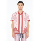 Cult's Cuban Short Sleeve Woven Shirt in Retro