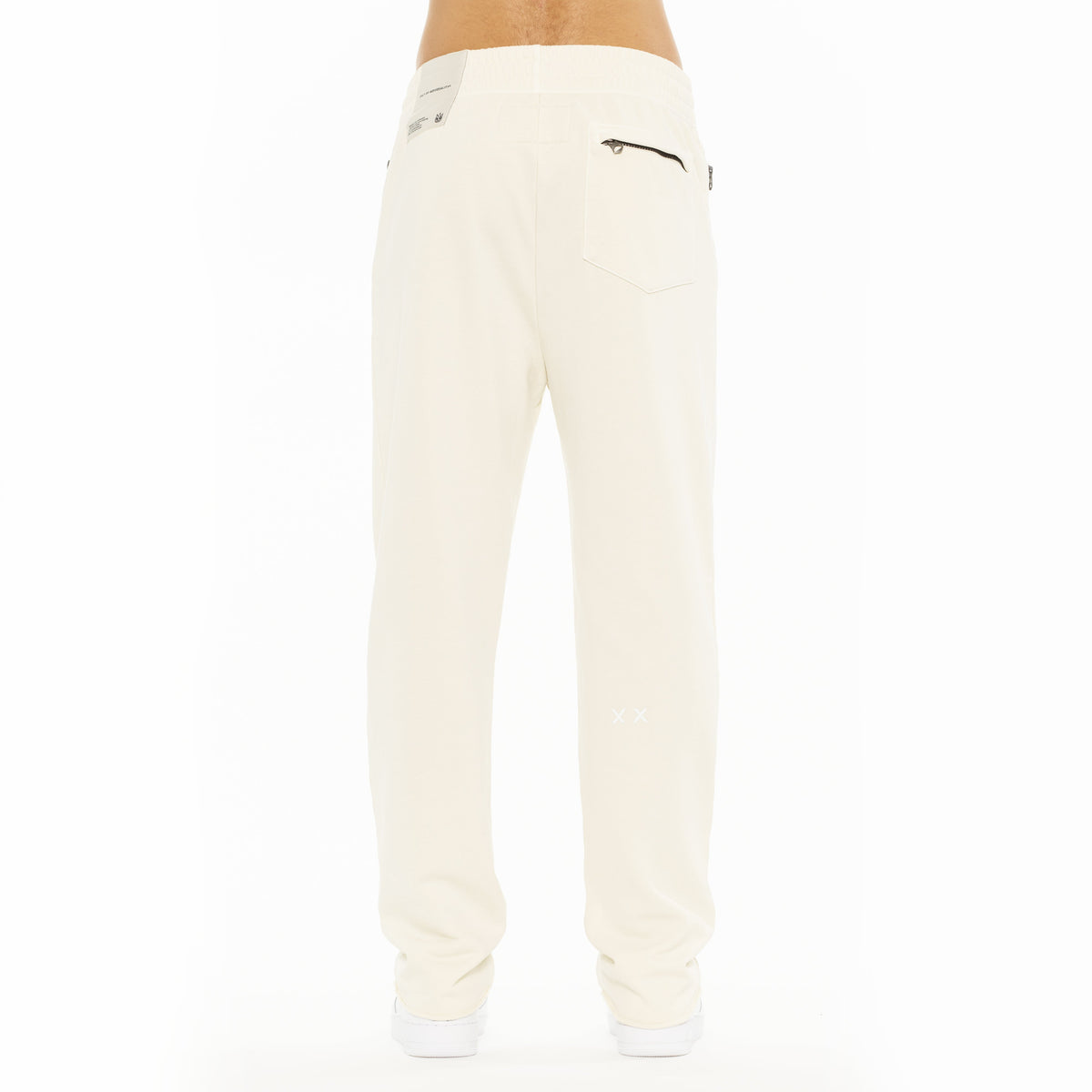 Cult's Open Hem Sweatpants in Winter White