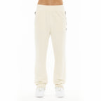 Cult's Open Hem Sweatpants in Winter White