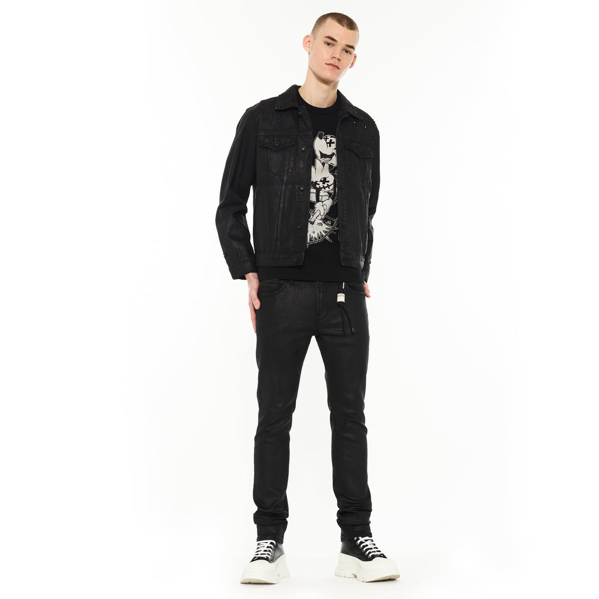 Cult's Type II Denim Jacket in Paisley
