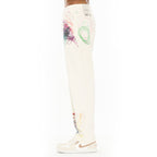 Cult's Open Hem Sweatpants in Winter White