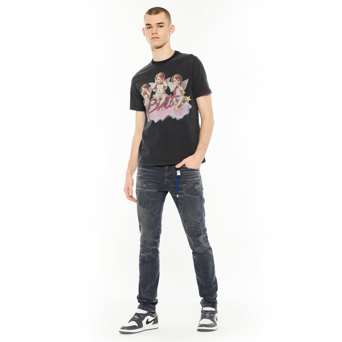 Cult's Rocker Slim 602 Jeans in Noir