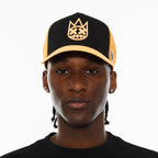 Cult's Logo Mesh Back Trucker Hat "Shimuchan" in Black