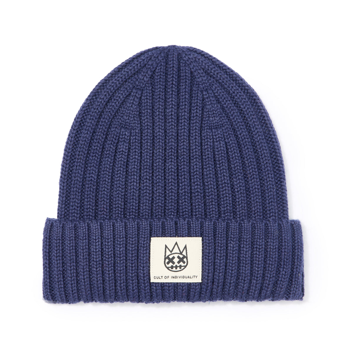 Cult's Knit Hat in Midnight Blue